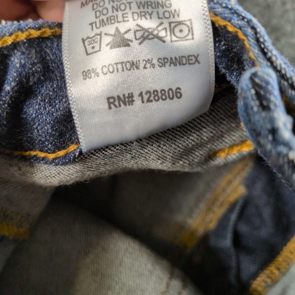 Akira Blue Cargo Jeans - Picture 9 of 9